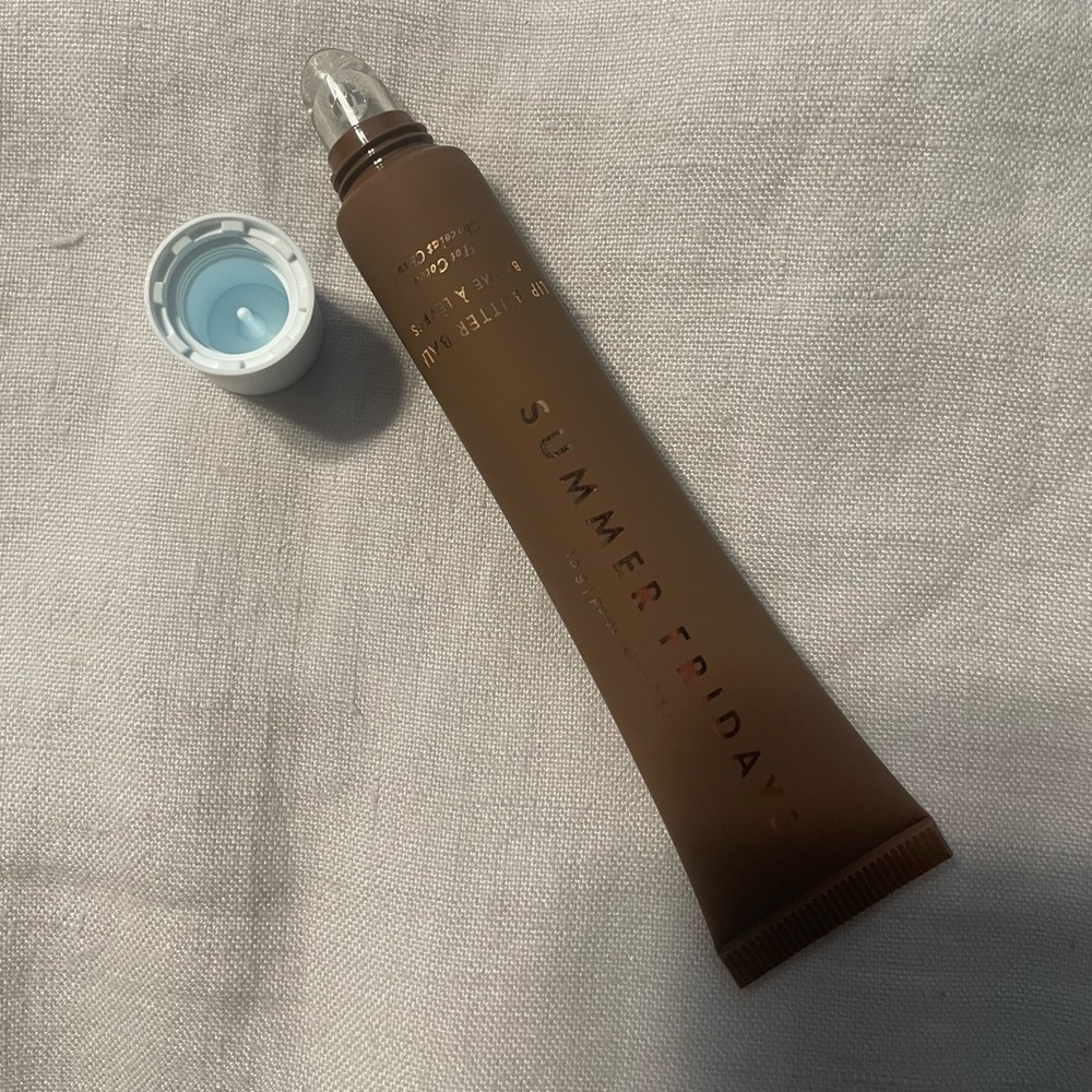 NEW Limited Edition Summer Fridays Lip Butter Balm in Hot Cocoa Sheer Brown - Picture 9 of 10